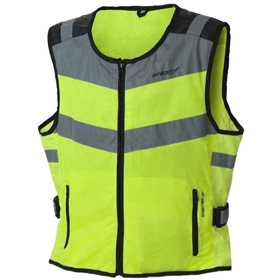 SEVENTY DEGREES SD-S2 CHALECO REFLECTANTE AMARILLO FLUOR