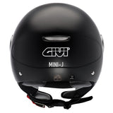 GIVI 10.7 EVO SOLID N900 CASCO SEMI-JET MOTOCICLETA NEGRO