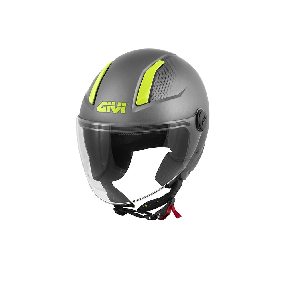 GIVI CASCOS DEMI-JET H117B TITANIO - G768