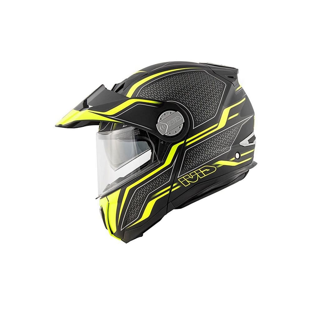 GIVI MOD X.33 CAÑÓN C PL.D CAPAS CASCO NEGRO MT AMARILLO