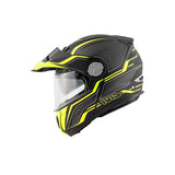GIVI MOD X.33 CAÑÓN C PL.D CAPAS CASCO NEGRO MT AMARILLO
