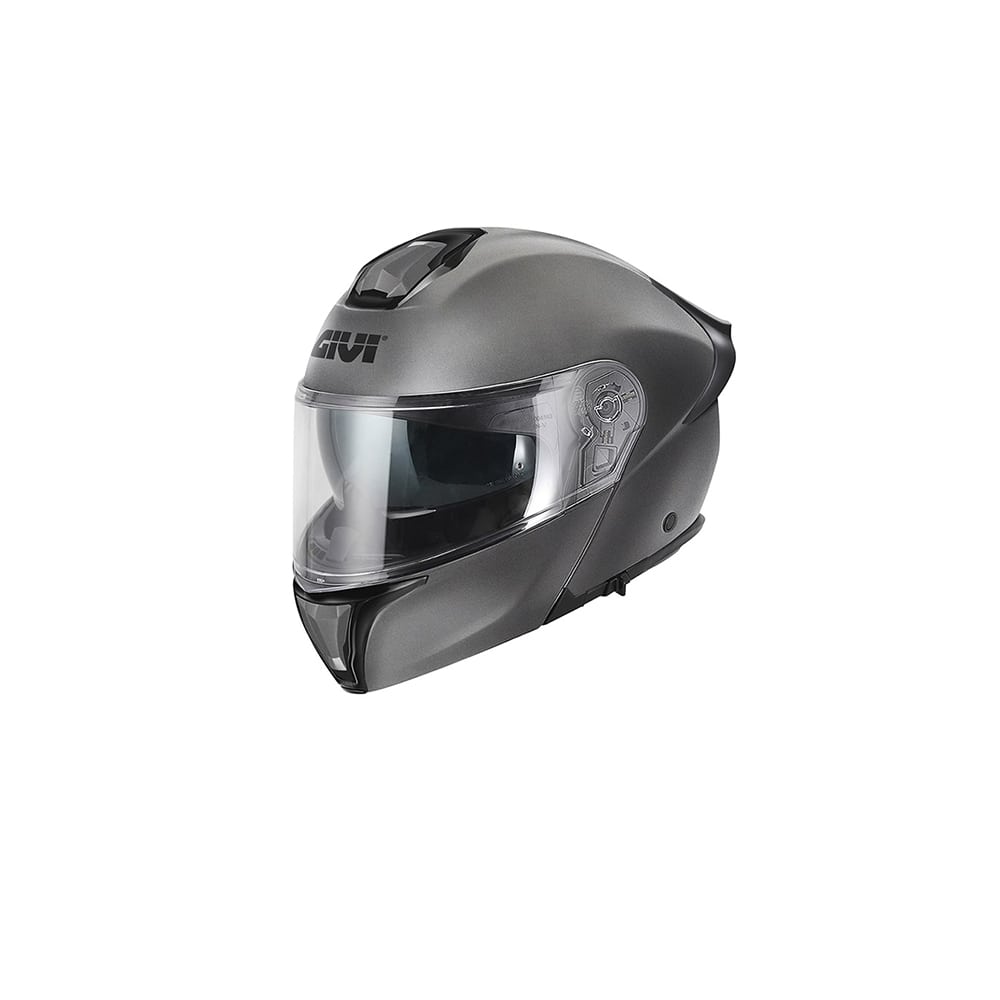 GIVI X50 Solid para motocicleta Casco integral modular titanio