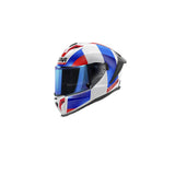 GIVI 50.3 VISION Casco Integral Para Moto Blanco Azul Rojo