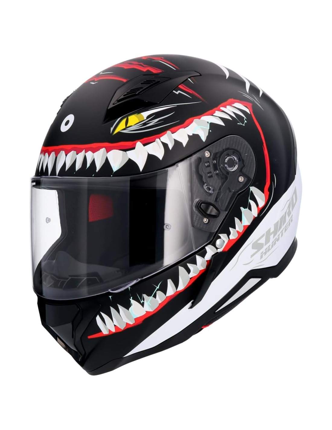 SHIRO CASCO HUNTER SHARK NEGRO/MATE