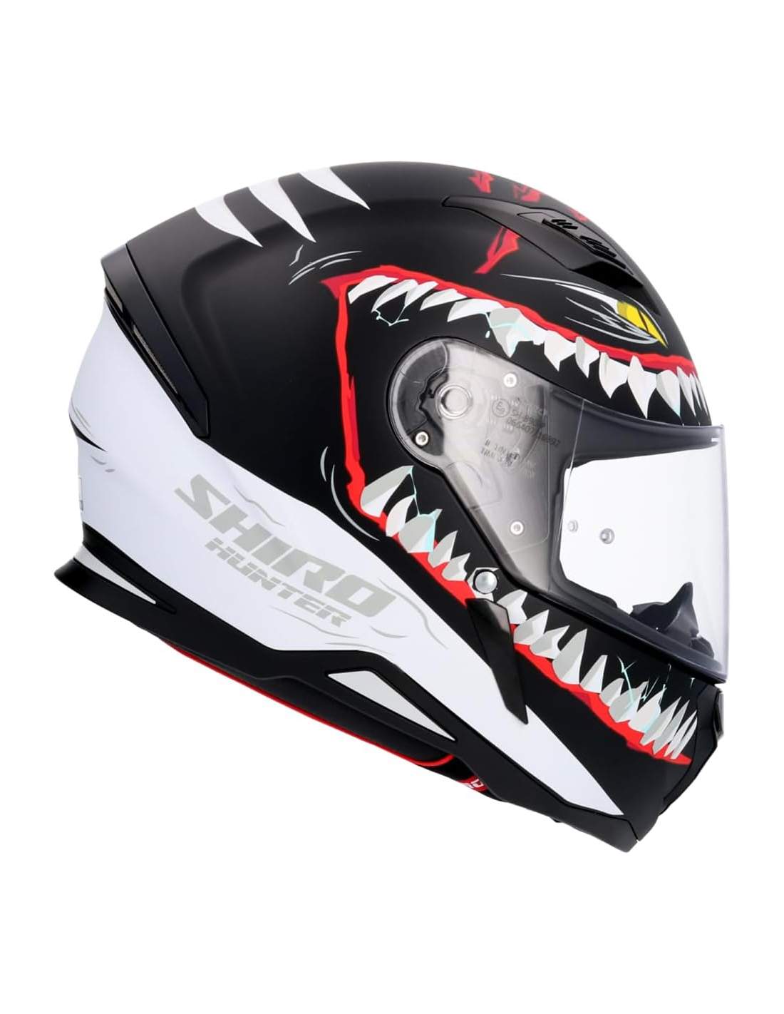 SHIRO CASCO HUNTER SHARK NEGRO/MATE