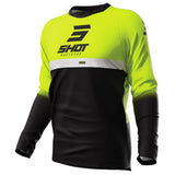 T-SHIRT ROSSA SHOT DRAW PRIVATE MOTOCROSS