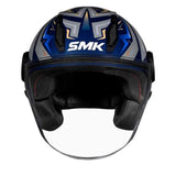 SMK CASCO JET LAMINAR STARZ DECORADO BRILLO (GL565)