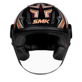 SMK CASCO JET LAMINAR STARZ DECORADO BRILLO (GL276)