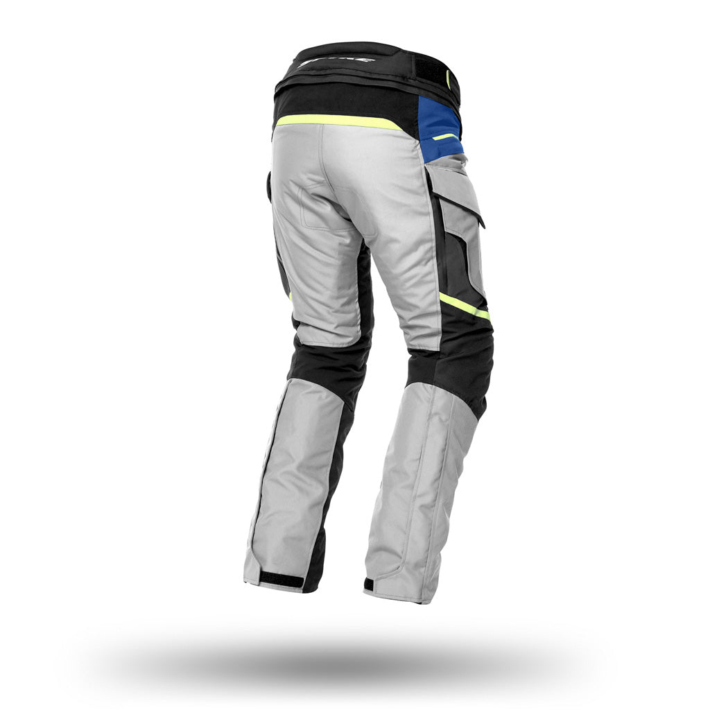 SPYKE Equator Dry Techno Man Pant Gris/Azul/Amarillo - SECURTEX MOTOR S.L (t/a MaximoMoto)