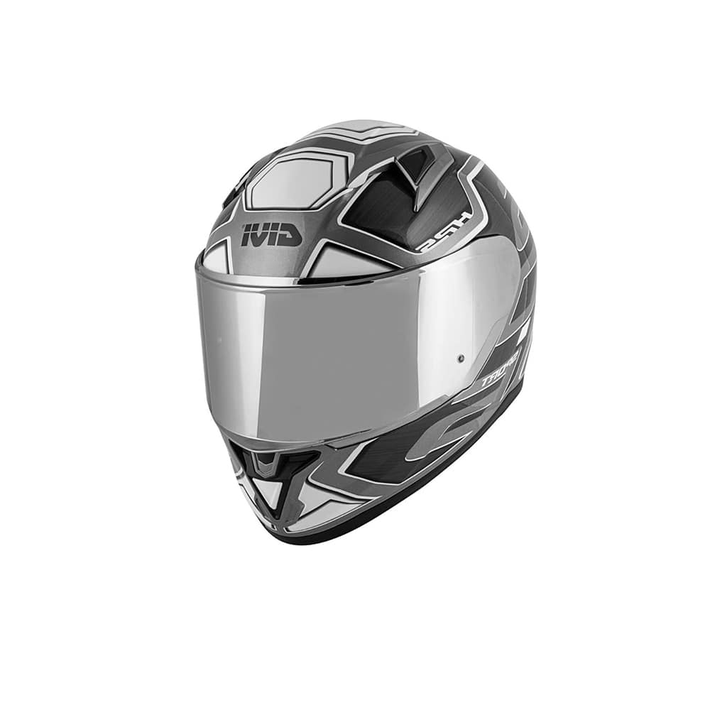 GIVI 50.6 LED DEPORTIVO CASCO INTEGRAL NEGRO PROFUNDO-MT PLATA