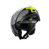 GIVI - CASCO X21 CHALLENGER SPIRIT GRIS NEGRO AMARILLO