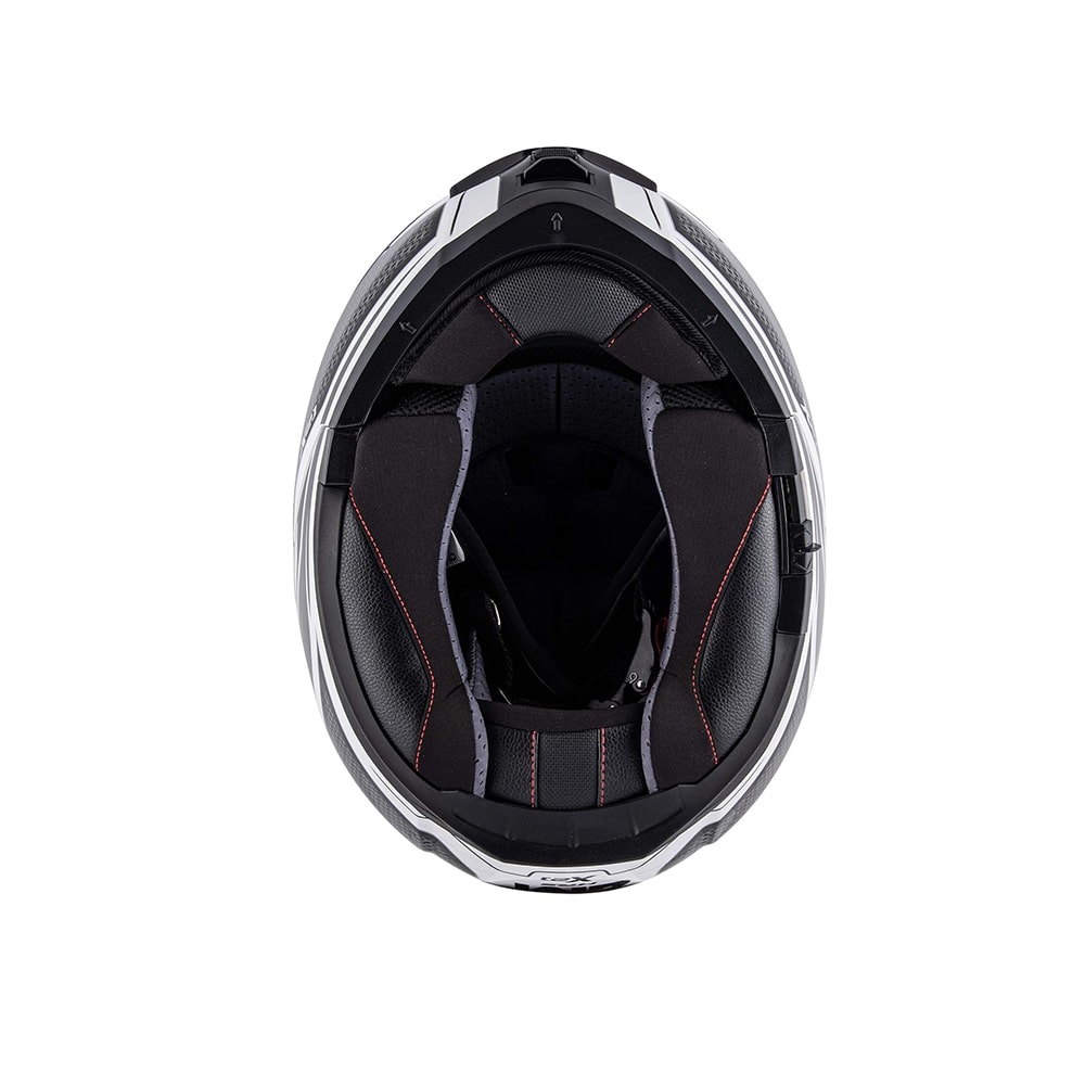 GIVI - CASCO X21 DEAFIADORA TEMBLAR BLANCO TITANIO NEGRO