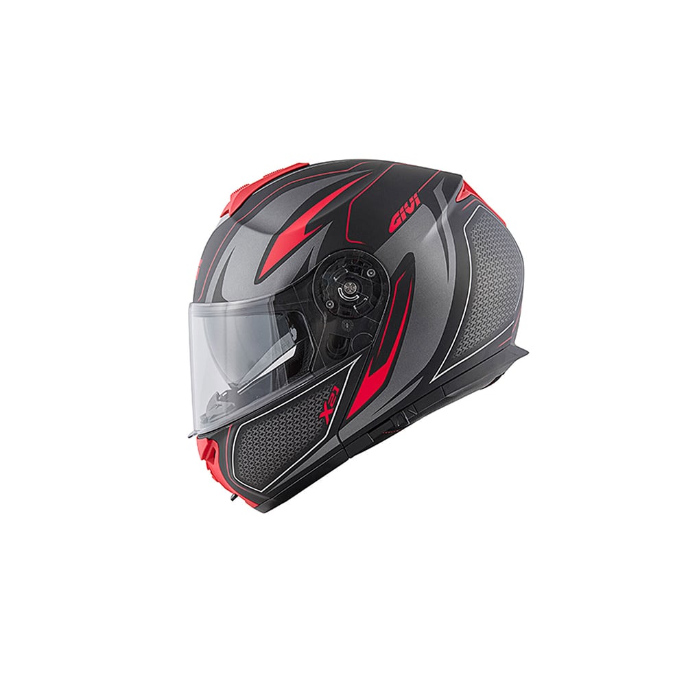 CASCO DESDE MOD X21 DESAFIANTE C PL.D TEMPERAMENTO NEGRO-MT ROJO