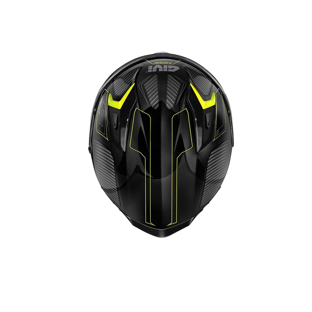 GIVI - CASCO COMPLETO 50.9 SPORT ENIGMA NEGRO-BR AMARILLO TITAN