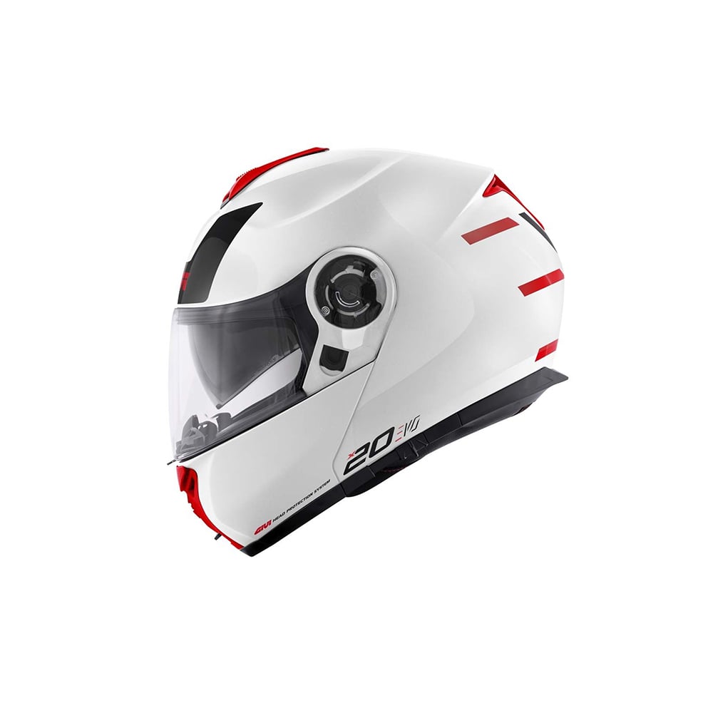 GIVI CASCO X.20 EXPEDICIÓN EVO BLANCO-ROJO