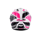 GIVI 50.6 Stuttgart D CASCO INTEGRAL BLANCA FUCSIA