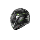 Shark Cascos RIDILL 2 Negro Plata Verde
