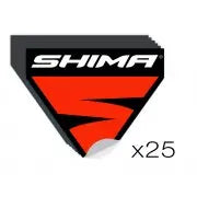 SHIMA EKSPO_ST_RED_LOGO_25 confezione da 25 pz