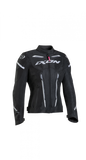 IXON STRIKER AIR WPL Mujer Textil Chaqueta Moto Negro Blanco