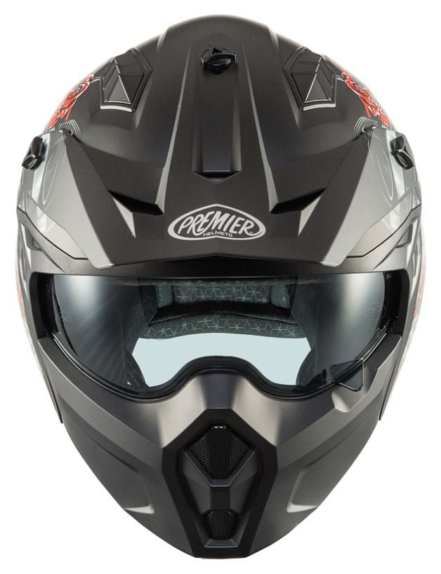 convertible motorcycle helmet PREMIER 25 SUBVERTER DB 9 BM CONVERTIBLE MOTORCYCLE HELMET – SECURTEX MOTOR S.L (t/a MaximoMoto)