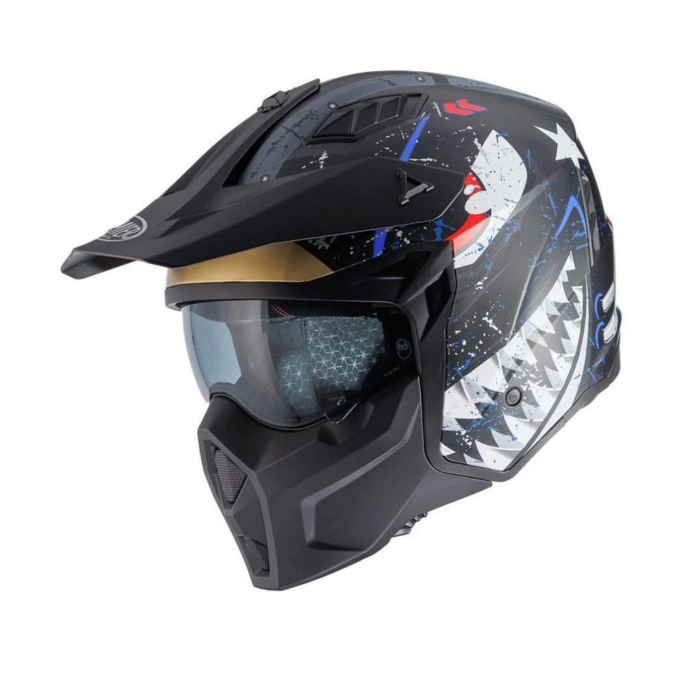 PREMIER 25 SUBVERTER AR 9 BM CONVERTIBLE MOTORCYCLE HELMET