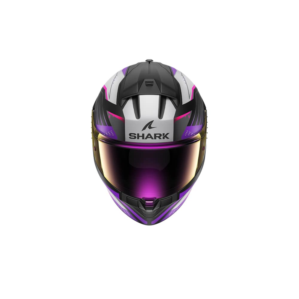 SHARK RIDILL 2 BERSEK CASCOS MAT NEGRO VIOLETA VIOLETA