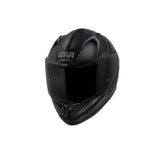 GIVI 50.9 Enigma Moto Carreras Deportivas Integral Casco Titanio Negro Mate