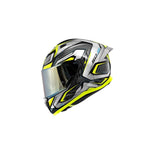 GIVI 50.9 ATOMIC MOTO INTEGRAL TURISMO CASCO NEGRO PLATA AMARILLO