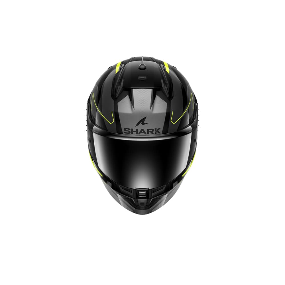 SHARK D-SKWAL 3 Sizler Negro Antracita Amarillo Casco integral