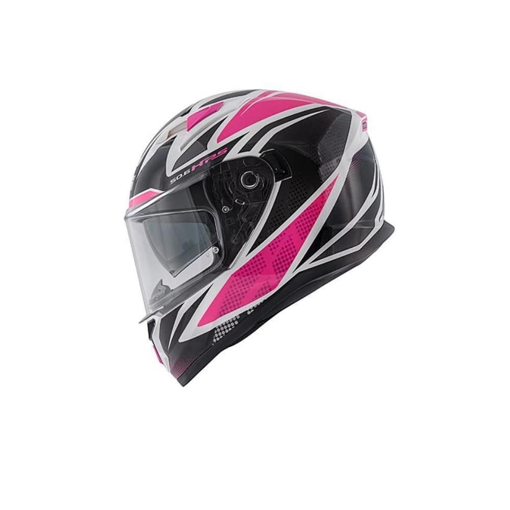 GIVI 50.6 Stuttgart D CASCO INTEGRAL BLANCA FUCSIA