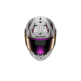 SHARK D SKWAL 3 Blast plata violeta negro Casco integral