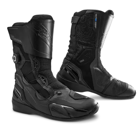 SHIMA TENEX IMPERMEABLE HOMBRE DE DE TURISMO MOTO BOTAS NEGRO