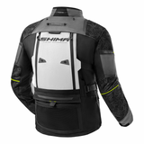 SHIMA TRACKER DE MOTO DE TURISMO CHAQUETA HOMBRE GRIS AMARILLO