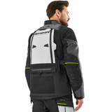 SHIMA TRACKER DE MOTO DE TURISMO CHAQUETA HOMBRE GRIS AMARILLO