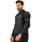 SHIMA SOLID 2.0 CHAQUETA TEXTIL DE MOTO HOMBRE NEGRO