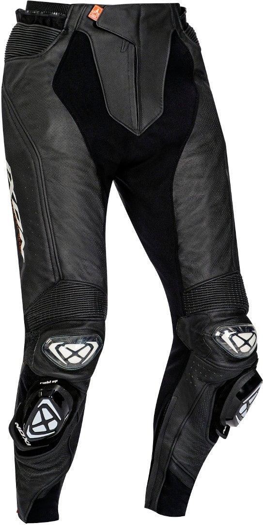 IXON VENDETTA EVO HOMBRE MOTO PANTALONES CUERO NEGRO - PANTALON