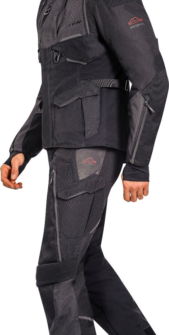 IXON EDDAS Moto Textil Turismo Chaqueta Negro/Antracita