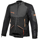 IXON RAGNAR Aventura Chaqueta Textil Moto Negro Antracita Naranja
