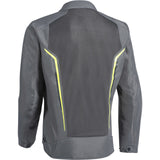 IXON CHAQUETA COOL AIR LADY GRIS AMARILLO FLO