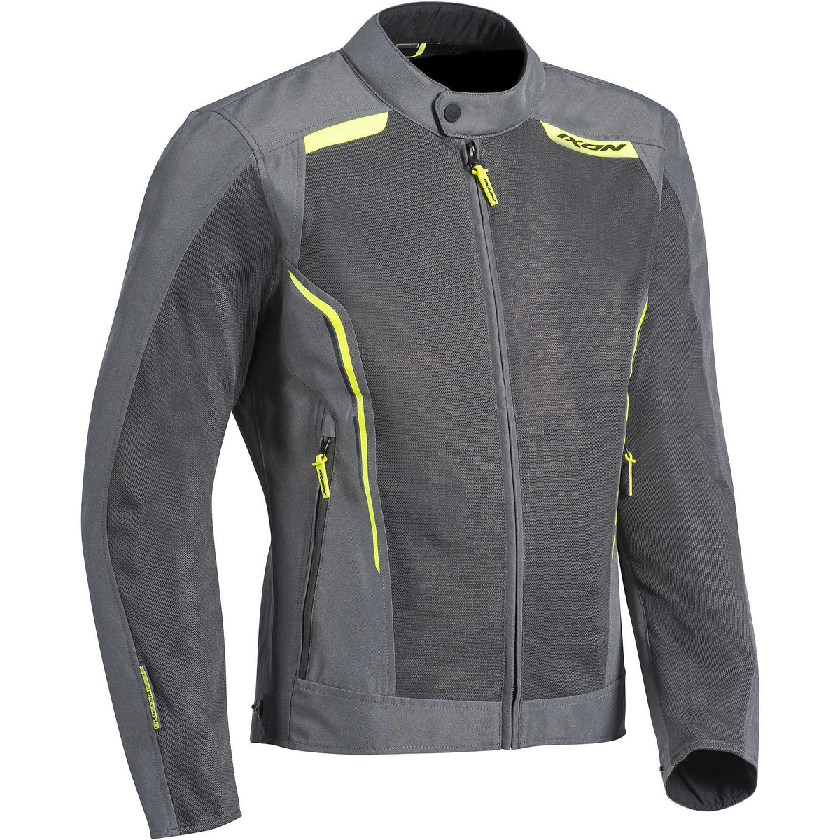 IXON CHAQUETA COOL AIR LADY GRIS AMARILLO FLO
