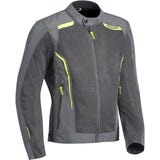 IXON CHAQUETA COOL AIR LADY GRIS AMARILLO FLO