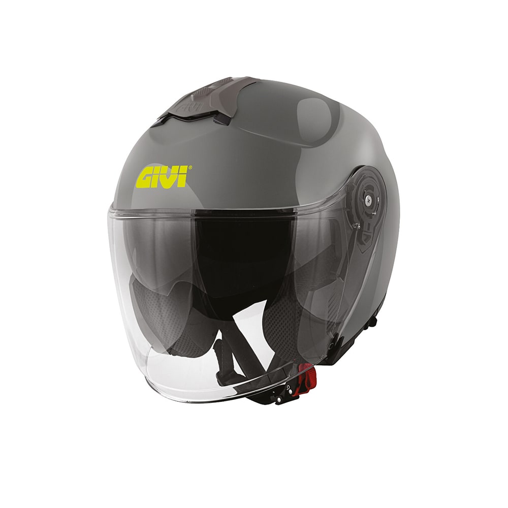 GIVI CASCO JET X.22 PLANETD SOLID GRIS BRILLO