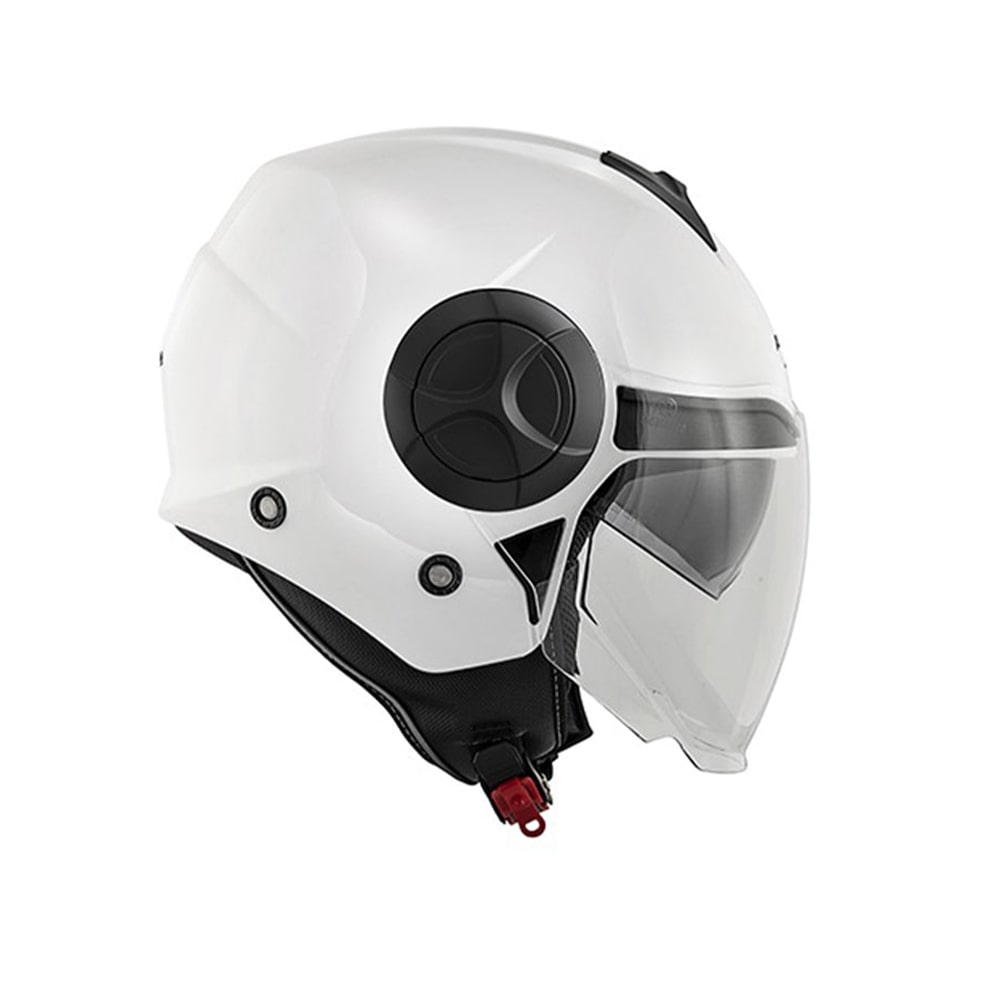 Kappa KV37S EVO BASE Casco Jet BLANCO BRILLO