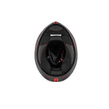 GIVI CASCO JUNIOR J.04 POOFD FLY NEGRO-MT ROJO