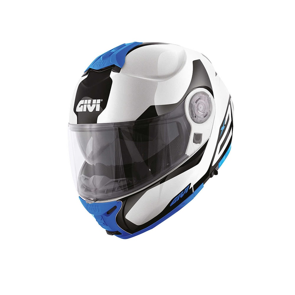GIVI - CASCO X21 CHALLENGER SPIRIT BLANCO NEGRO AZUL