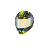 CASCO DEPORTIVO GIVI FULL 50.6 LED DEEP TITANIO-MT AMARILLO