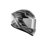 GIVI 50.6 LED DEPORTIVO CASCO INTEGRAL NEGRO PROFUNDO-MT PLATA