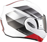 SCORPION - EXO-TECH EVO GENRE Matte White-Silver-Red