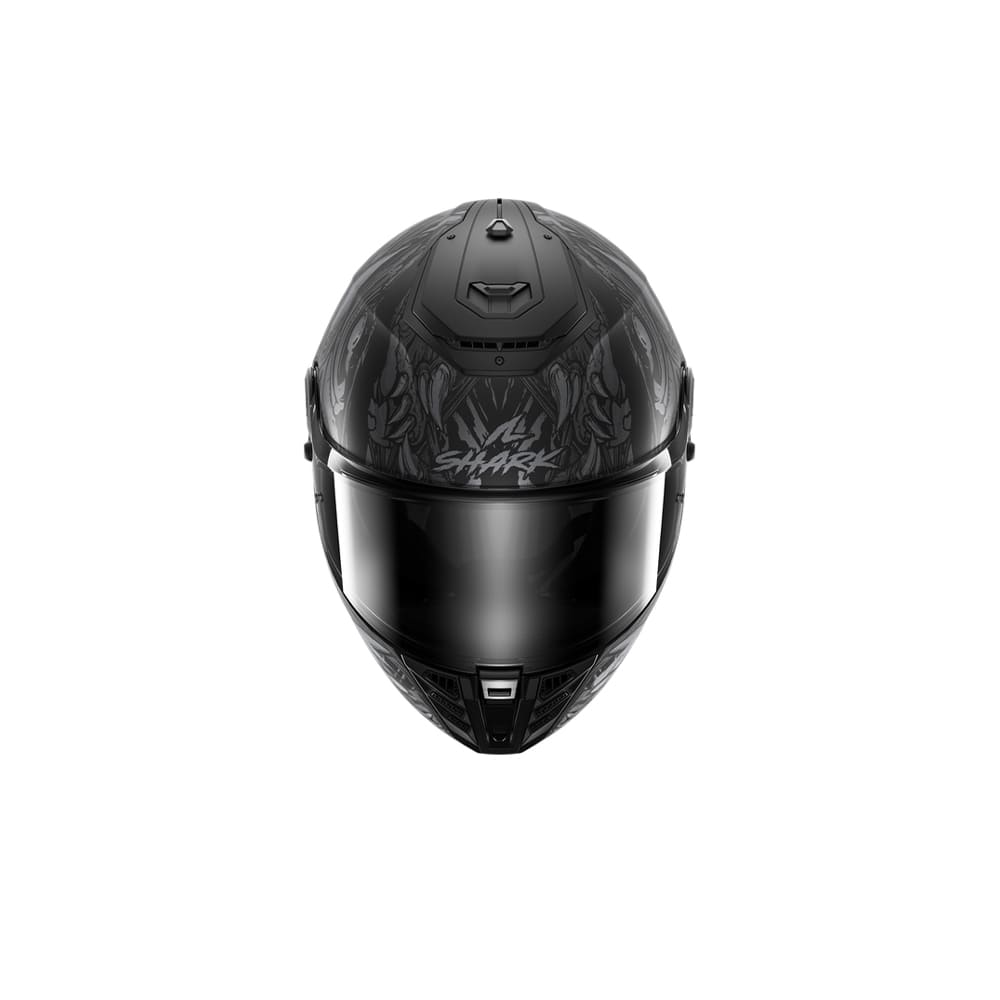 SHARK SPARTAN RS SHAYTAN NEGRO MATE ANTRACITA DEPORTIVO CASCO