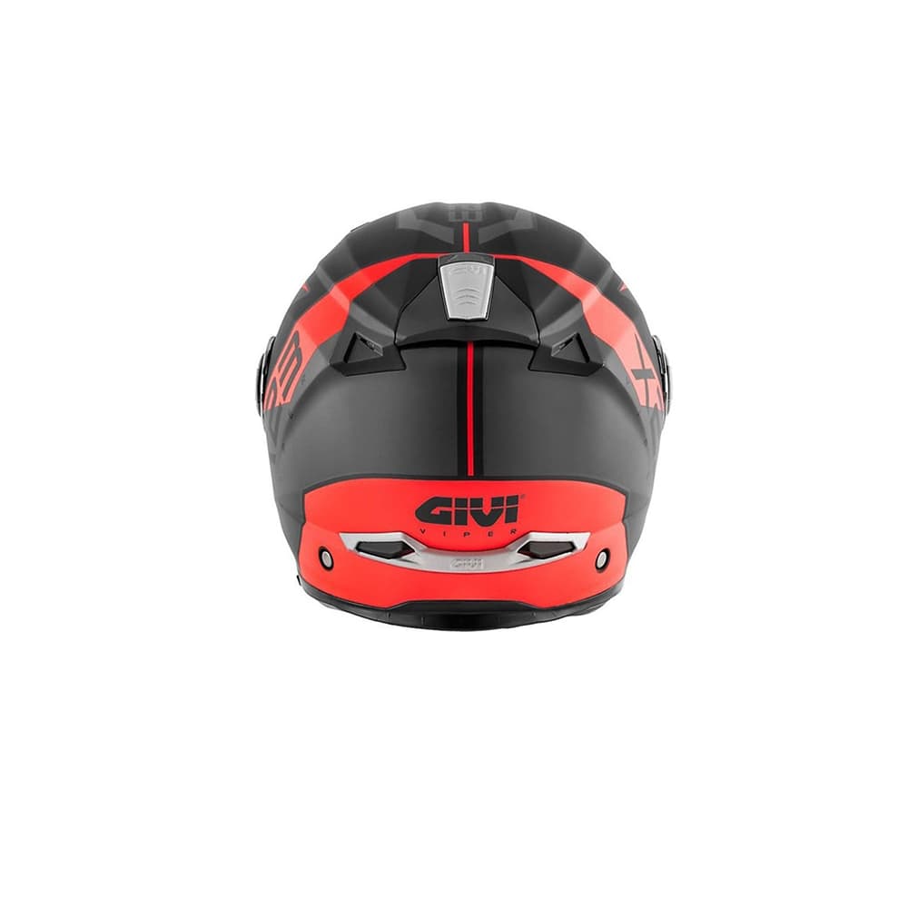 GIVI MOD X.23 SYDNEY CASCO NEGRO MATE ELECCIÓN NARANJA